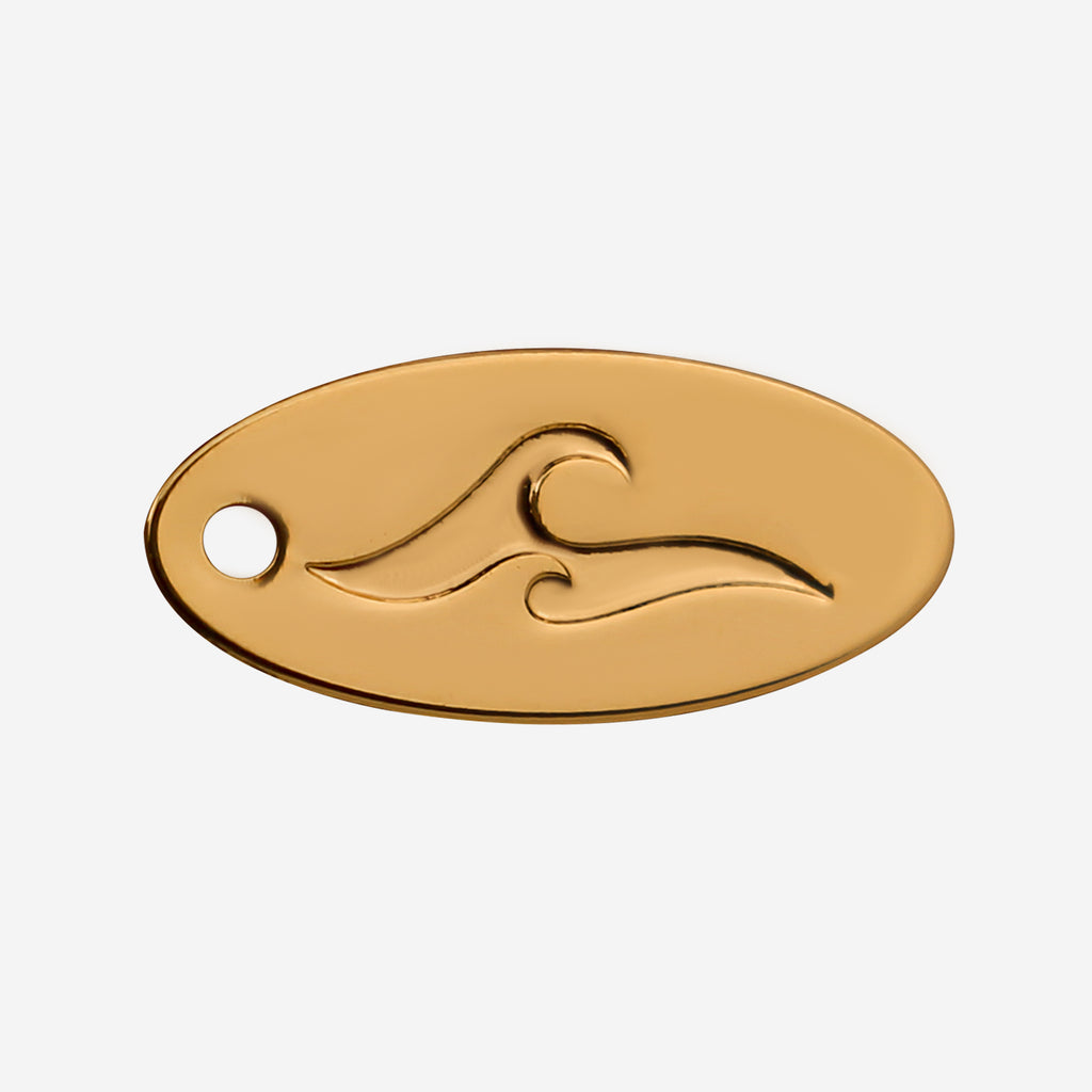 Oval engraved tags