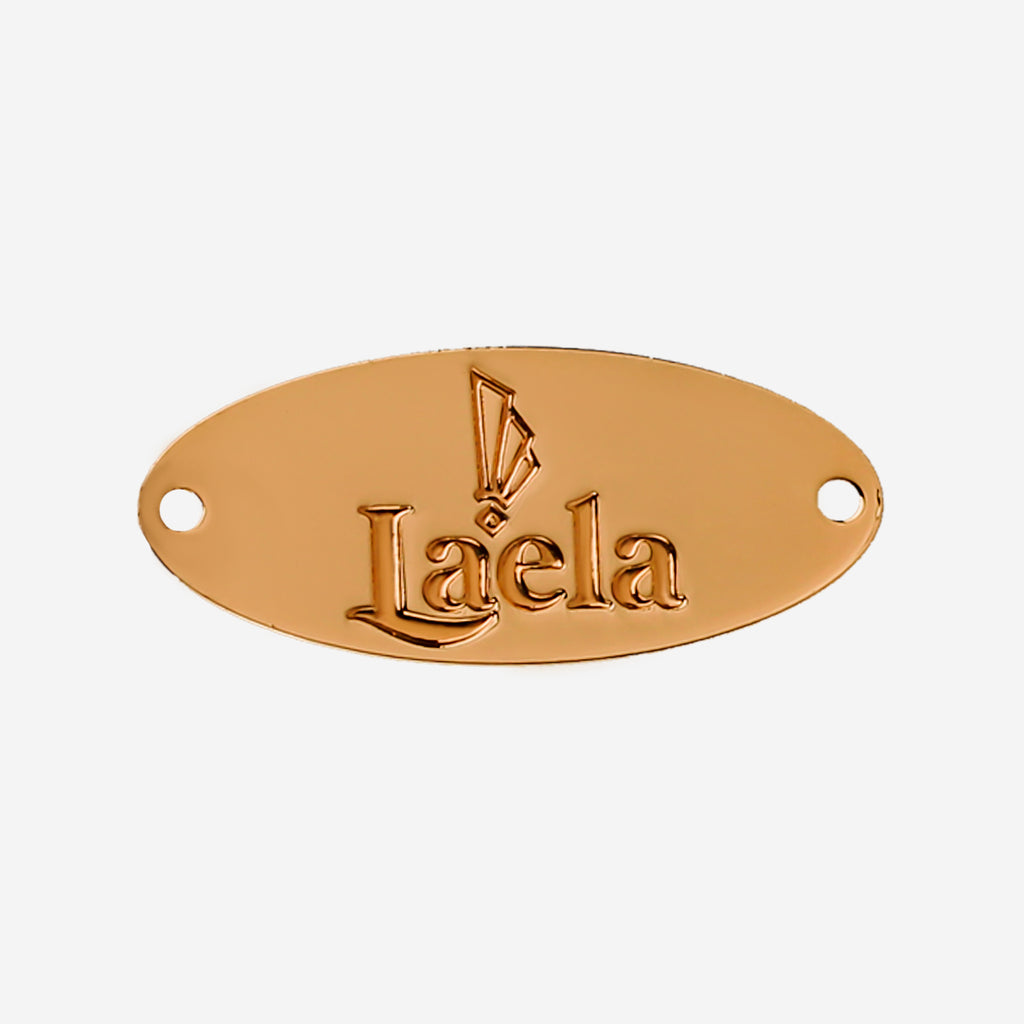 engraved oval tag